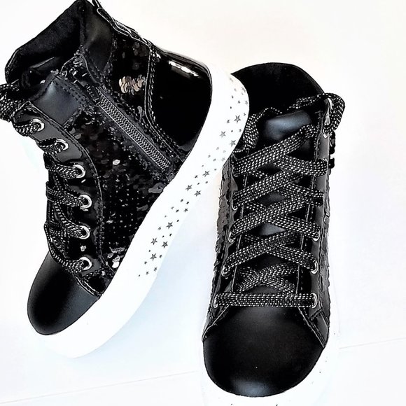 SO Other - Girls High Top Sneakers Lace/Zip Various Sizes NWT